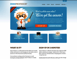 examprofessor.com screenshot