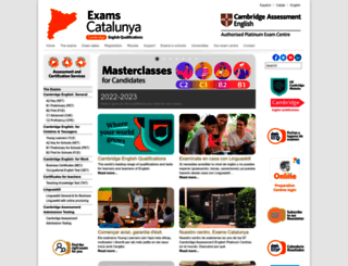 exams-catalunya.com screenshot