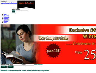 exams-collection.org screenshot