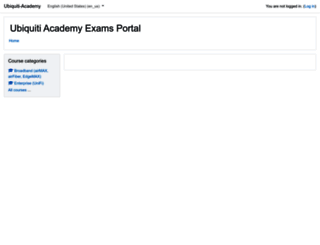 exams.ubnt.com screenshot