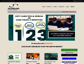 examscard.com screenshot