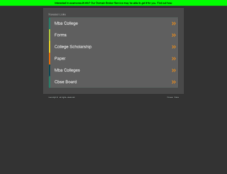 examsresult.info screenshot