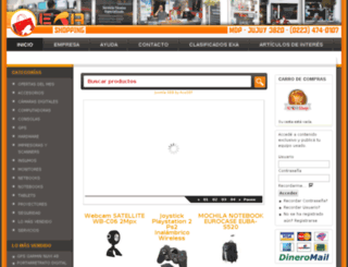 exashopping.com.ar screenshot