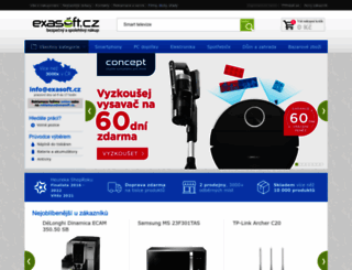 exasoft.cz screenshot