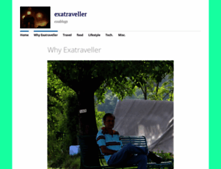 exatraveller.wordpress.com screenshot