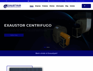exaustyair.com.br screenshot
