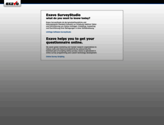 exavo.ch screenshot