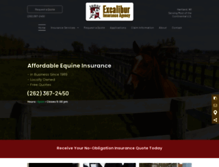 excaliburinsurance.com screenshot