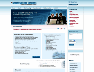 excel-business-solutions.com screenshot