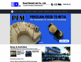 excel-dental.com screenshot