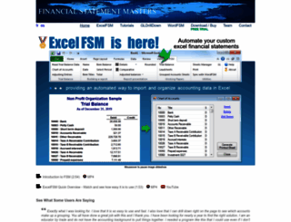 excel-fsm.com screenshot