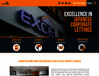 excel-property.co.uk screenshot