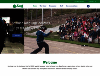 excel-spanishlanguageprograms-peru.org screenshot