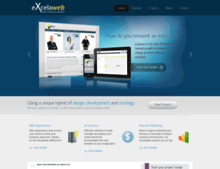 excelaweb.com screenshot