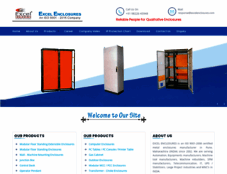 excelenclosures.com screenshot
