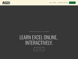 exceleverest.com screenshot