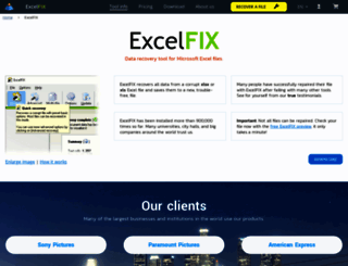 excelfix.com screenshot