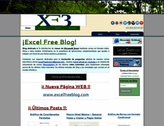 excelfree.weebly.com screenshot