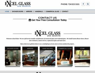 excelglass.com screenshot