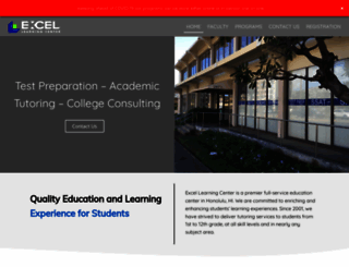 excellearningcenter.net screenshot