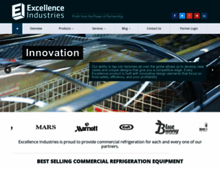 excellenceindustries.com screenshot