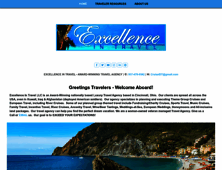 excellenceintravel.com screenshot