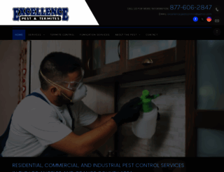 excellencepestcontrol.com screenshot