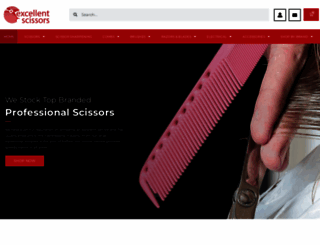 excellent-scissors.com screenshot