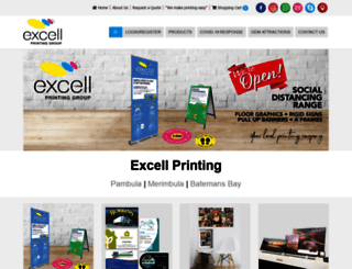 excellprint.com.au screenshot