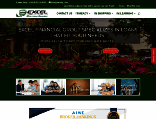 excelmortgagebrokers.com screenshot