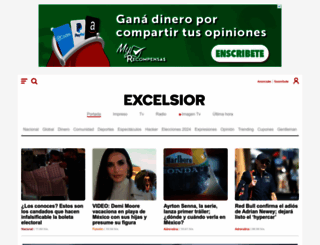 excelsior.com.mx screenshot