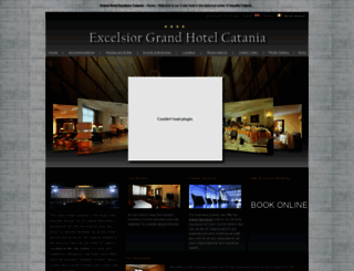 excelsiorgrandhotelcatania.com screenshot