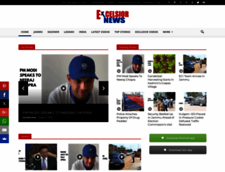 excelsiornews.com screenshot