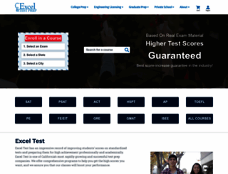 exceltest.com screenshot