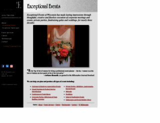 exceptionaleventswi.com screenshot