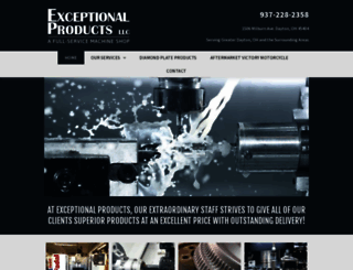 exceptionalproductsllc.com screenshot