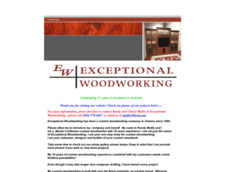 exceptionalwoodworking.com screenshot