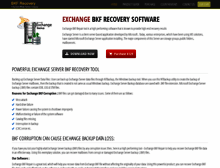 exchange.bkfrecovery.net screenshot