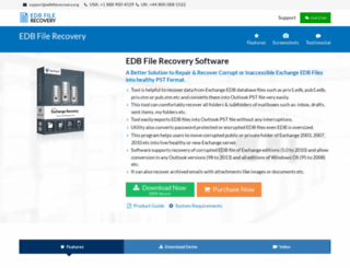 exchange.edbfilerecovery.org screenshot