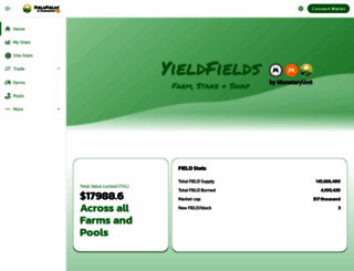 exchange.yieldfields.finance screenshot