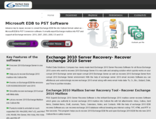 exchange2010serverrecovery.microsoftedbtopst.org screenshot