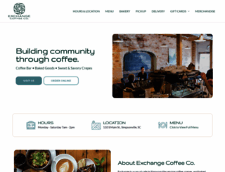 exchangecocoffee.com screenshot
