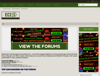 exchangecurrencyzone.com screenshot