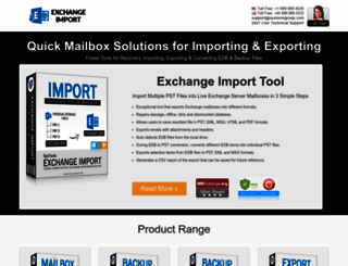 exchangeimport.com screenshot