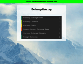 exchangerate.org screenshot