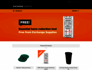 exchangesupplies.org screenshot