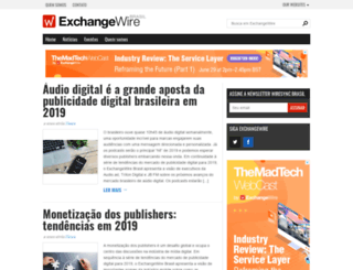 exchangewire.com.br screenshot