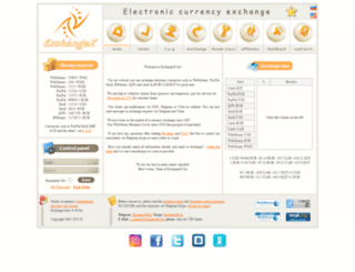 exchangex.ru screenshot
