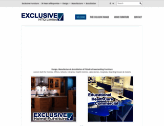 exclusive-furniture.co.uk screenshot