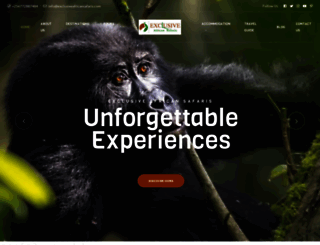 exclusiveafricansafaris.com screenshot